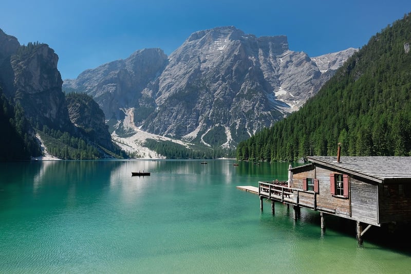 Remote Cabin in the Mountains